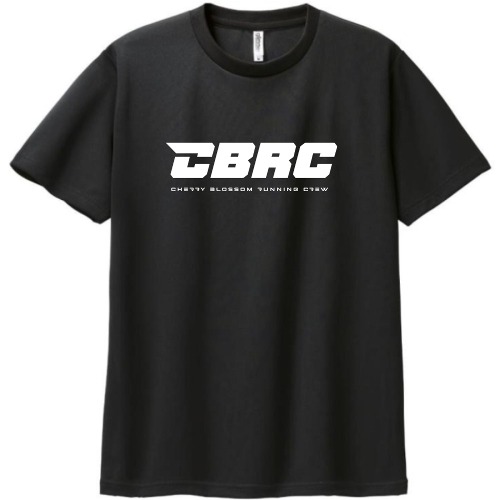 부산 CBRC 러닝크루 기능성 티셔츠 화이트로고