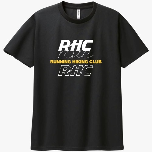 RHC 드라이 라운드 티셔츠 옐로우 로고